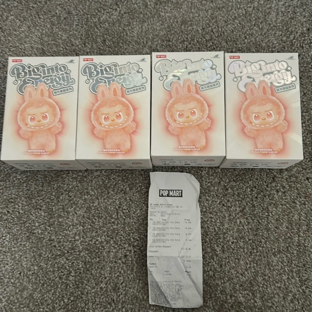 UNOPENED Big Energy Labubu - Single